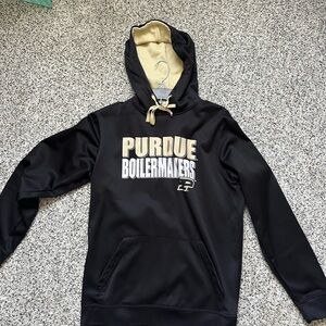 Purdue Boilermakers Black & Gold Hoodie